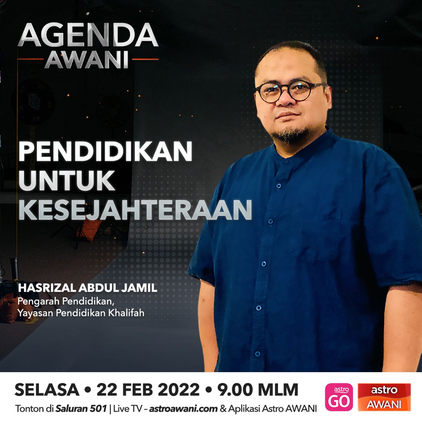 Agenda AWANI: Pendidikan untuk kesejahteraan episode artwork