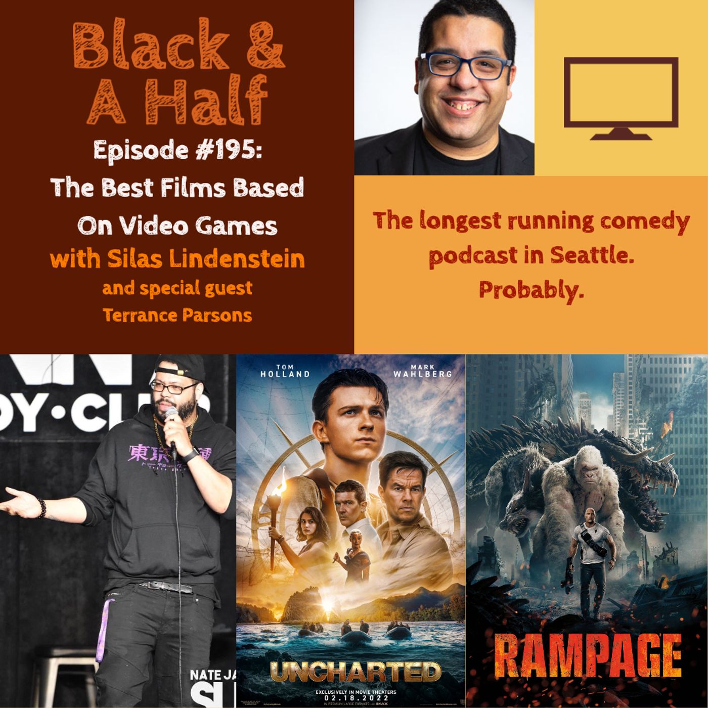 S4 Ep195: Episode #195: Terrance Parsons & The Best Films Based On Video Games episode artwork