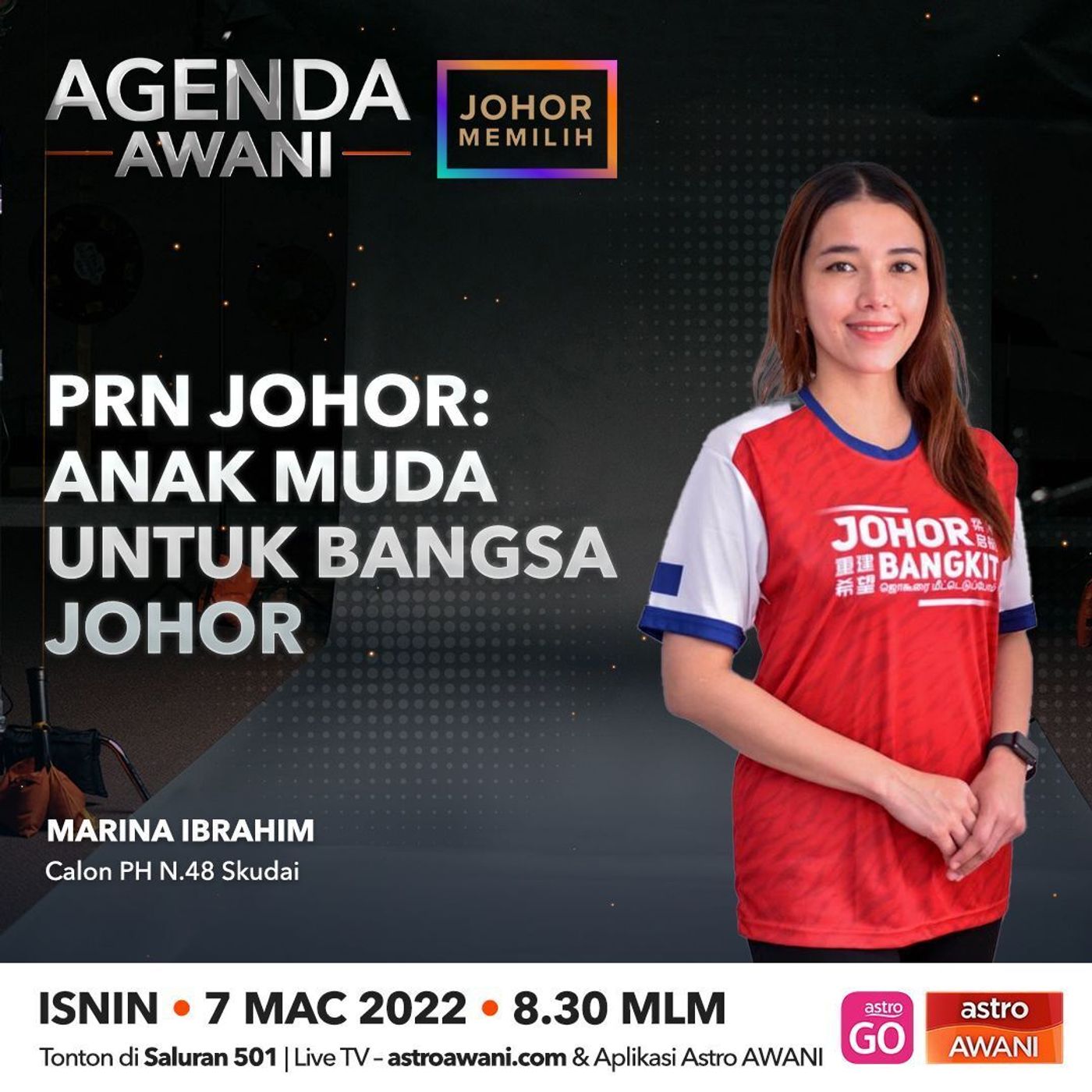 Agenda AWANI: PRN Johor | Anak muda untuk bangsa Johor episode artwork