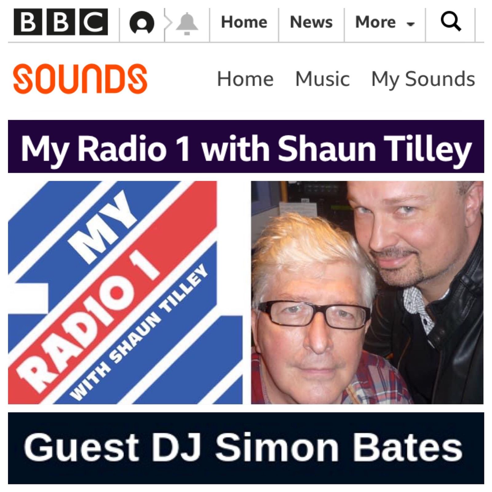 My Radio 1 Podcast (BBC) / My Radio 1 With Shaun Tilley and Simon Bates
