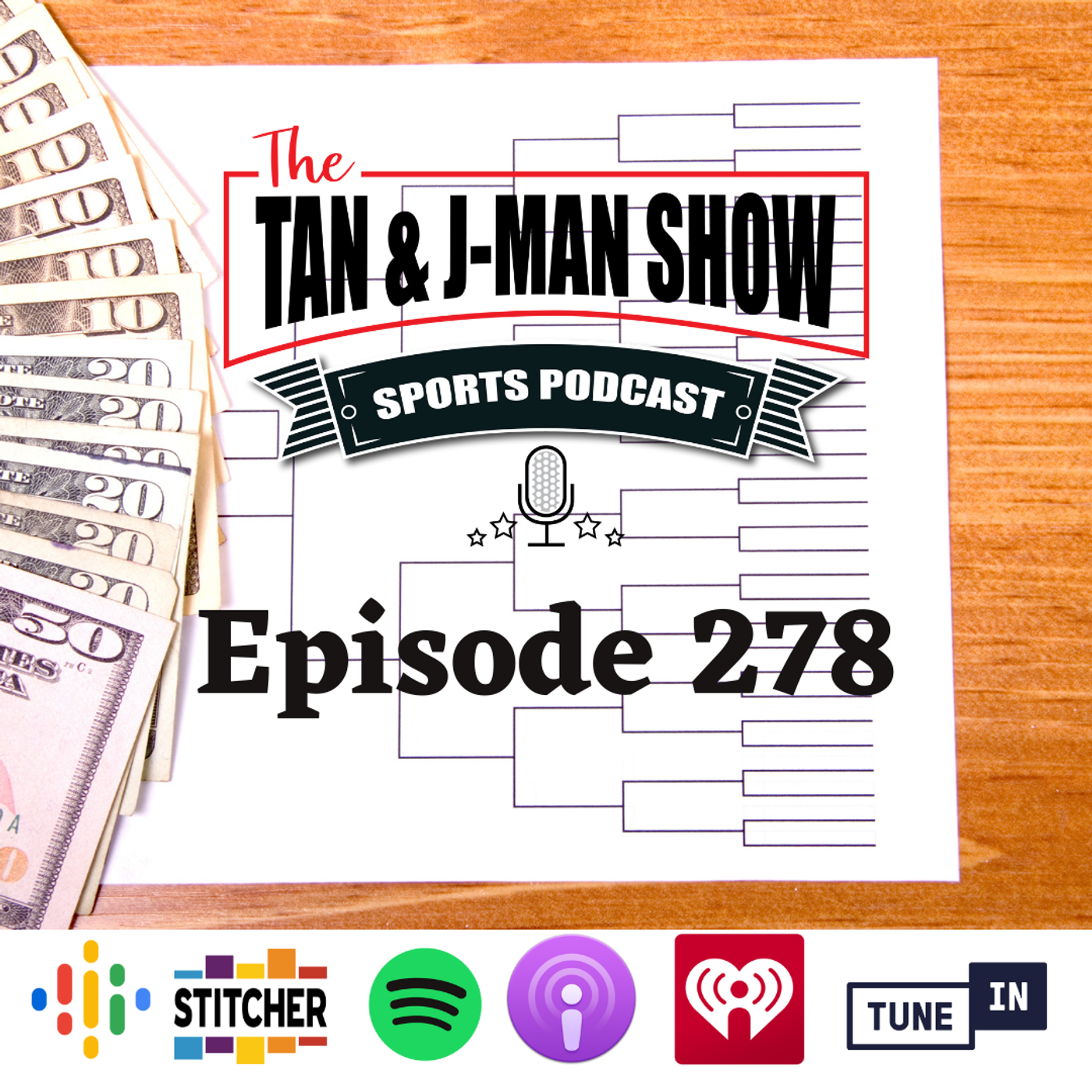 S6 Ep278: Let The Madness Begin! | NCAA Tournament Talk | MLB is Back | QB's Going, Staying & Returning episode artwork