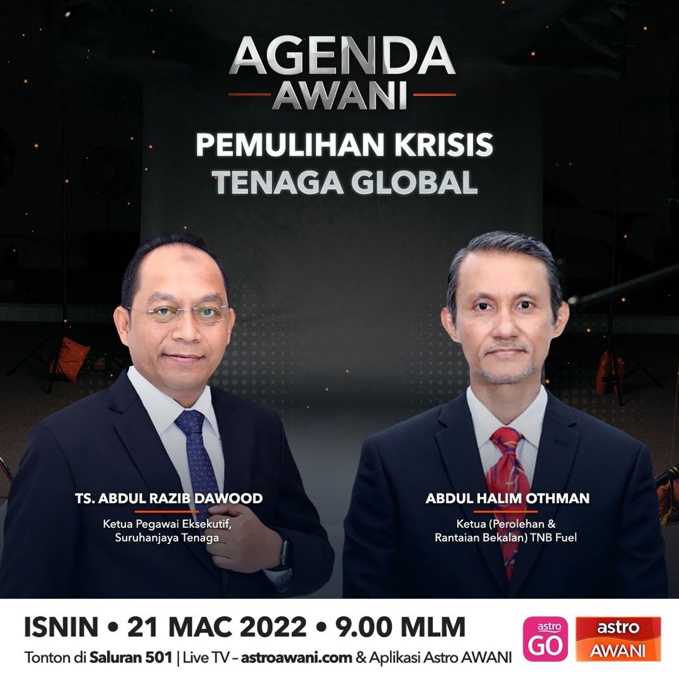 Agenda AWANI: Pemulihan krisis tenaga global episode artwork
