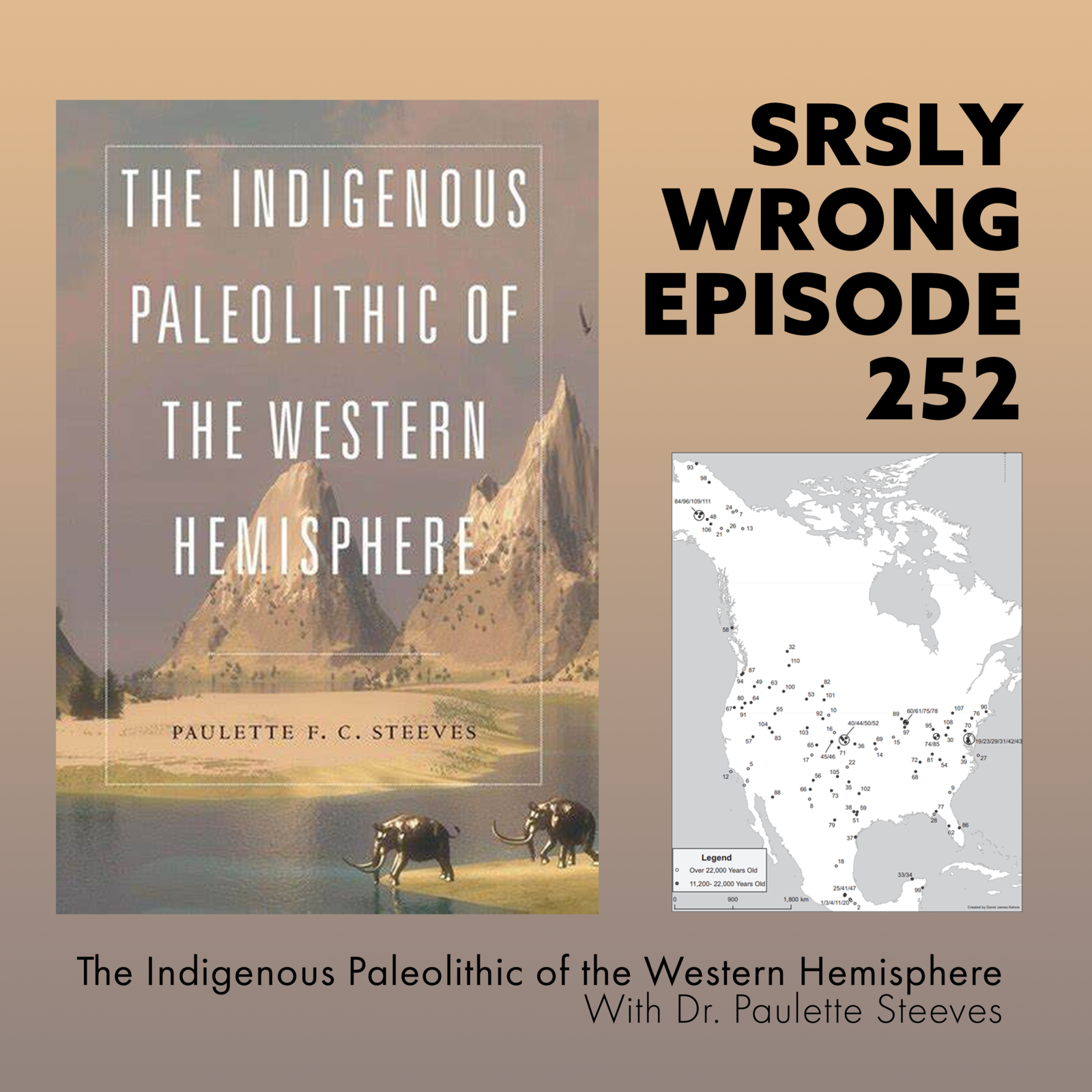 252 - The Indigenous Paleolithic of the Western Hemisphere W/ Dr. Paulette Steeves episode artwork