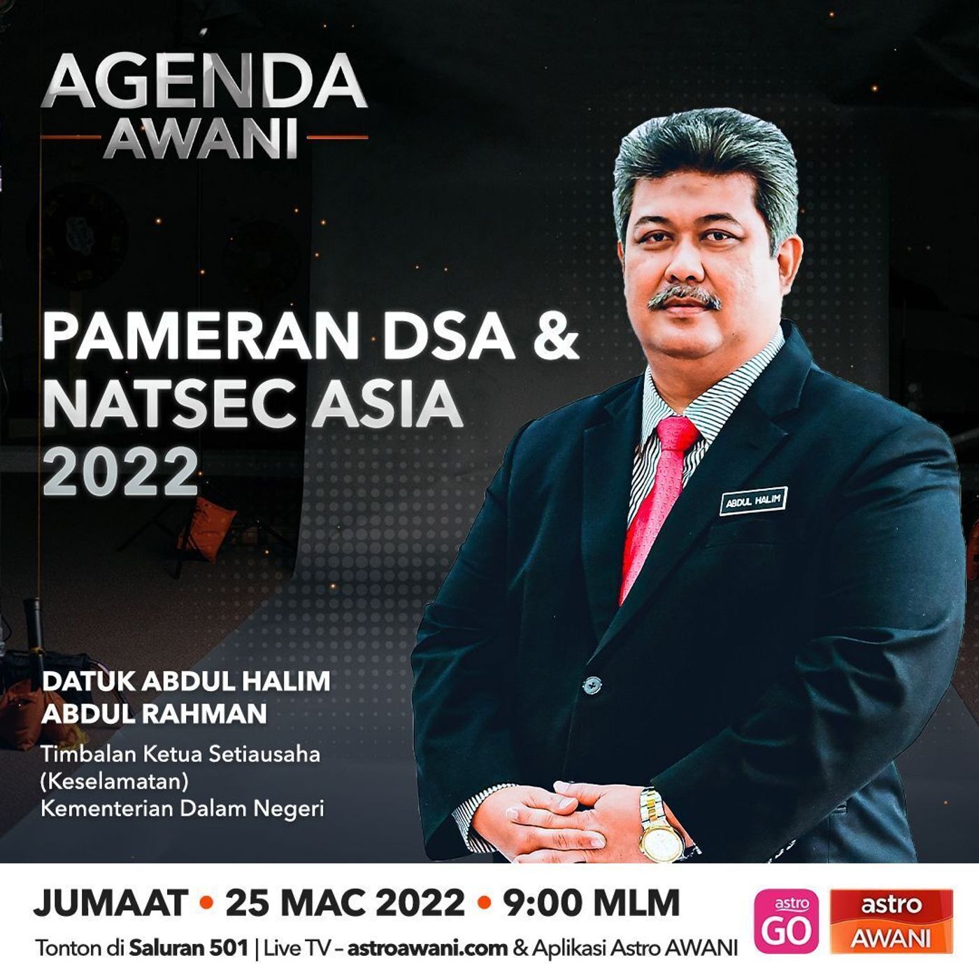 Agenda AWANI: Pameran DSA & NATSEC Asia 2022 episode artwork