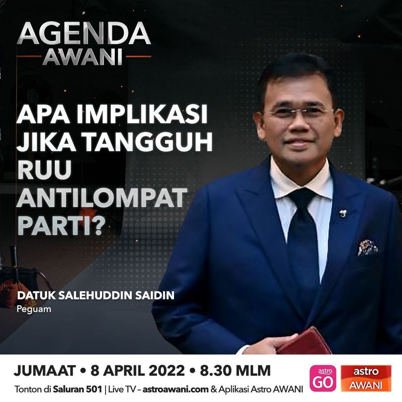 Agenda AWANI: Apa implikasi jika tangguh RUU Antilompat Parti? episode artwork