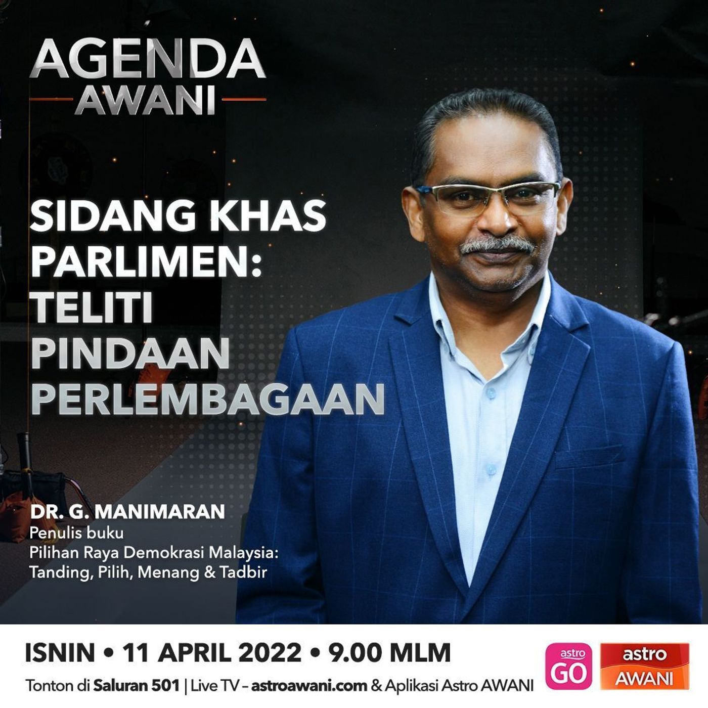 Agenda AWANI: Sidang Khas Parlimen - Teliti Pindaan Perlembagaan episode artwork