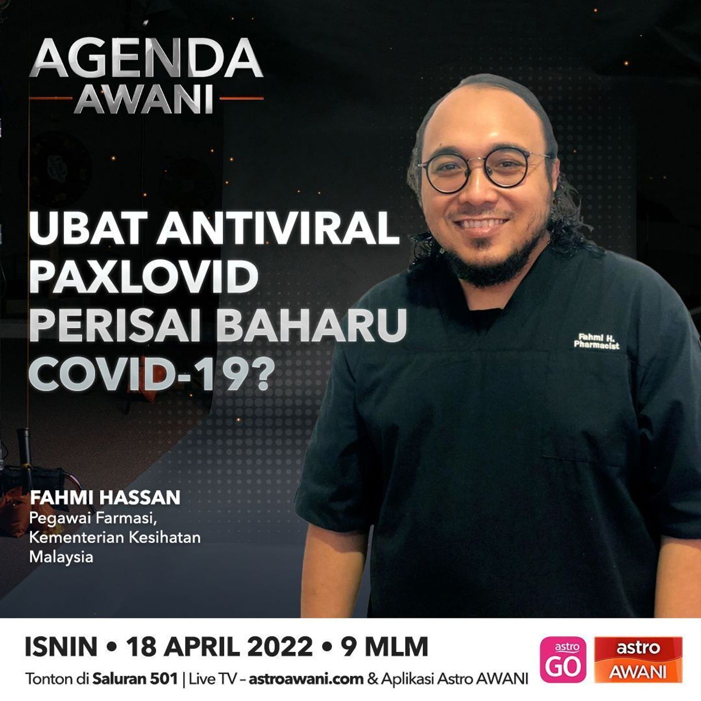 Agenda AWANI: Ubat antivaral Paxlovid perisal baharu COVID-19? episode artwork