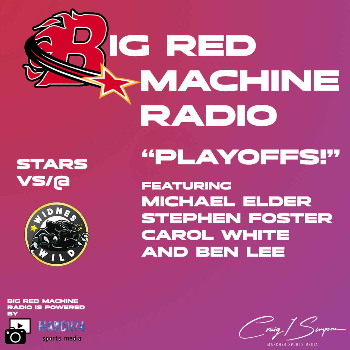 #BigRedMachine Radio - PLAYOFFS BABY! Stars punch their ticket to the dance episode artwork