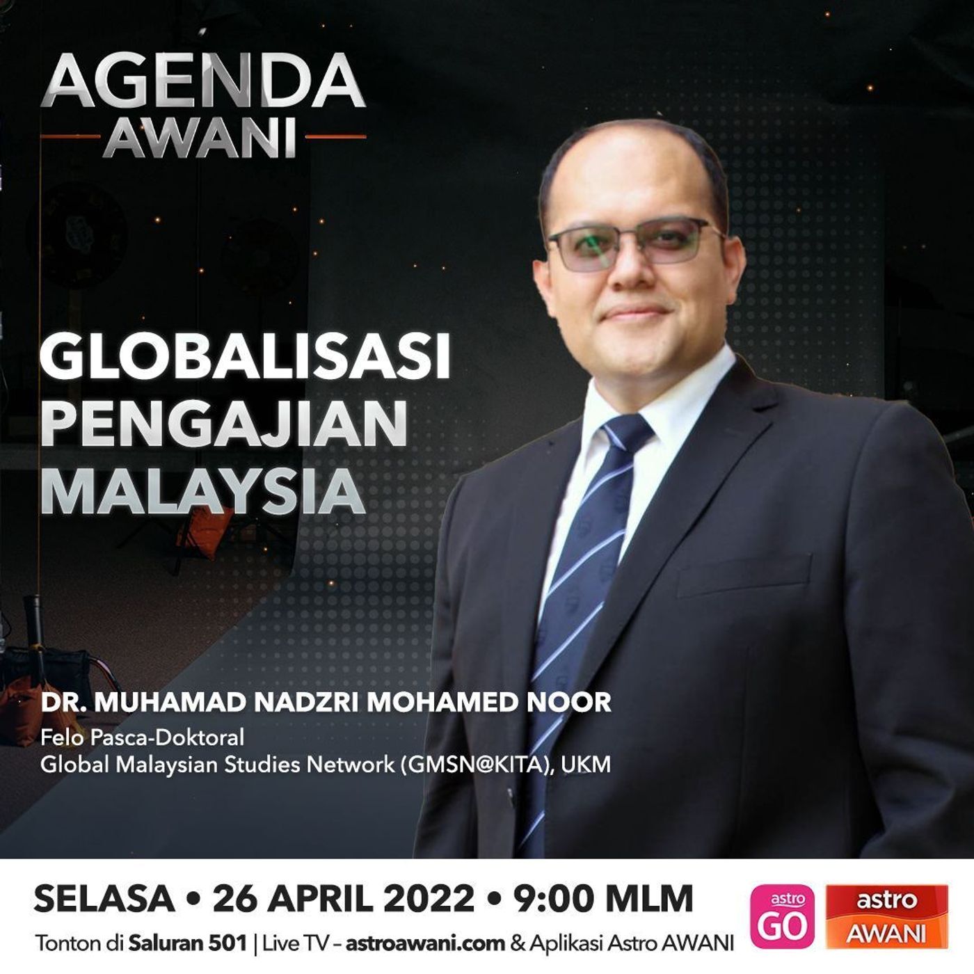 Agenda AWANI: Globalisasi Pengajian Malaysia episode artwork