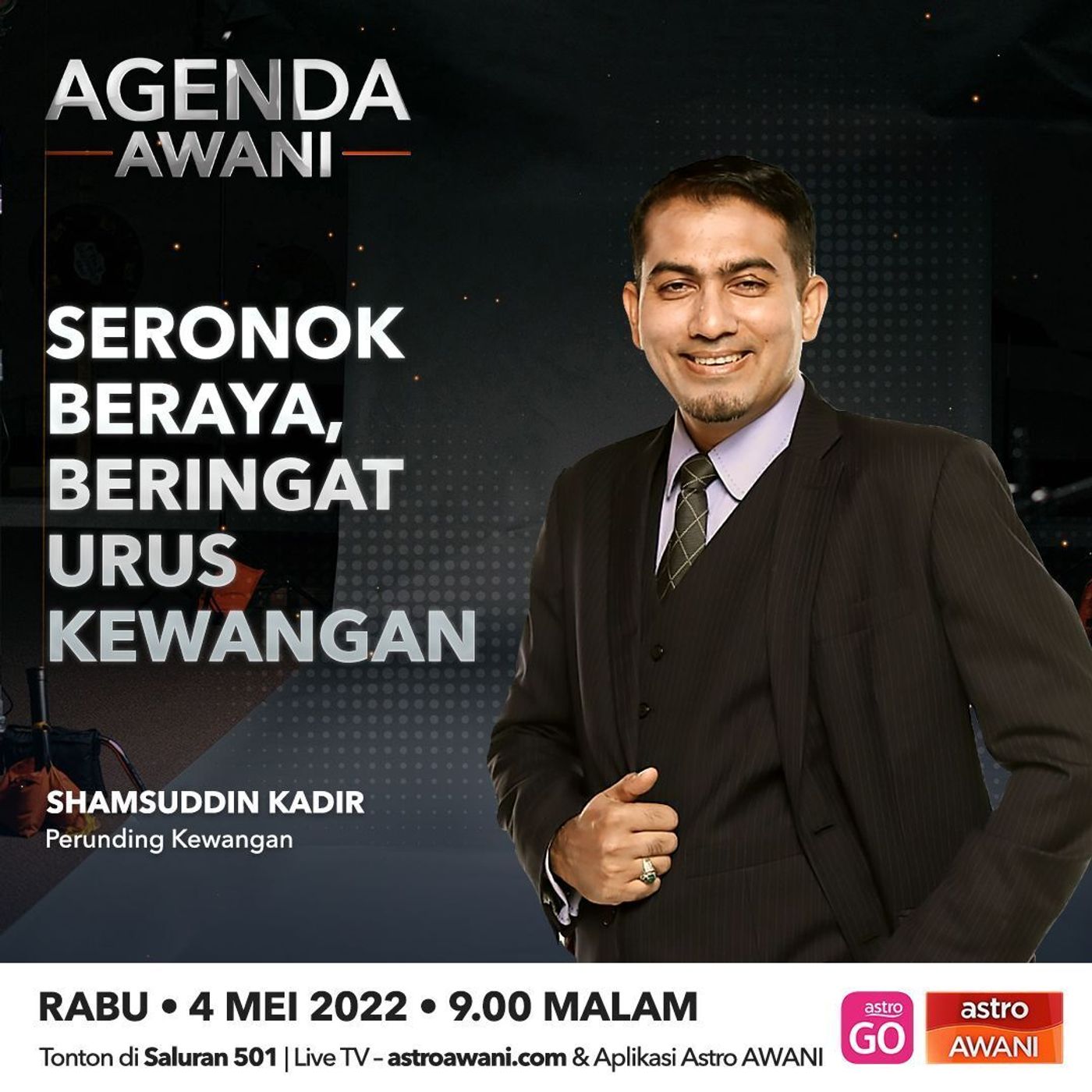 Agenda AWANI: Seronok beraya, beringat urus kewangan episode artwork