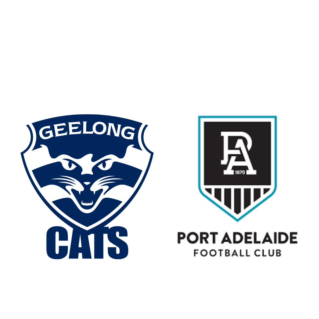 K rock Football / 2022 AFL ROUND 10 GEELONG vs. PORT ADELAIDE Hamlan Hanger Mark of the Day