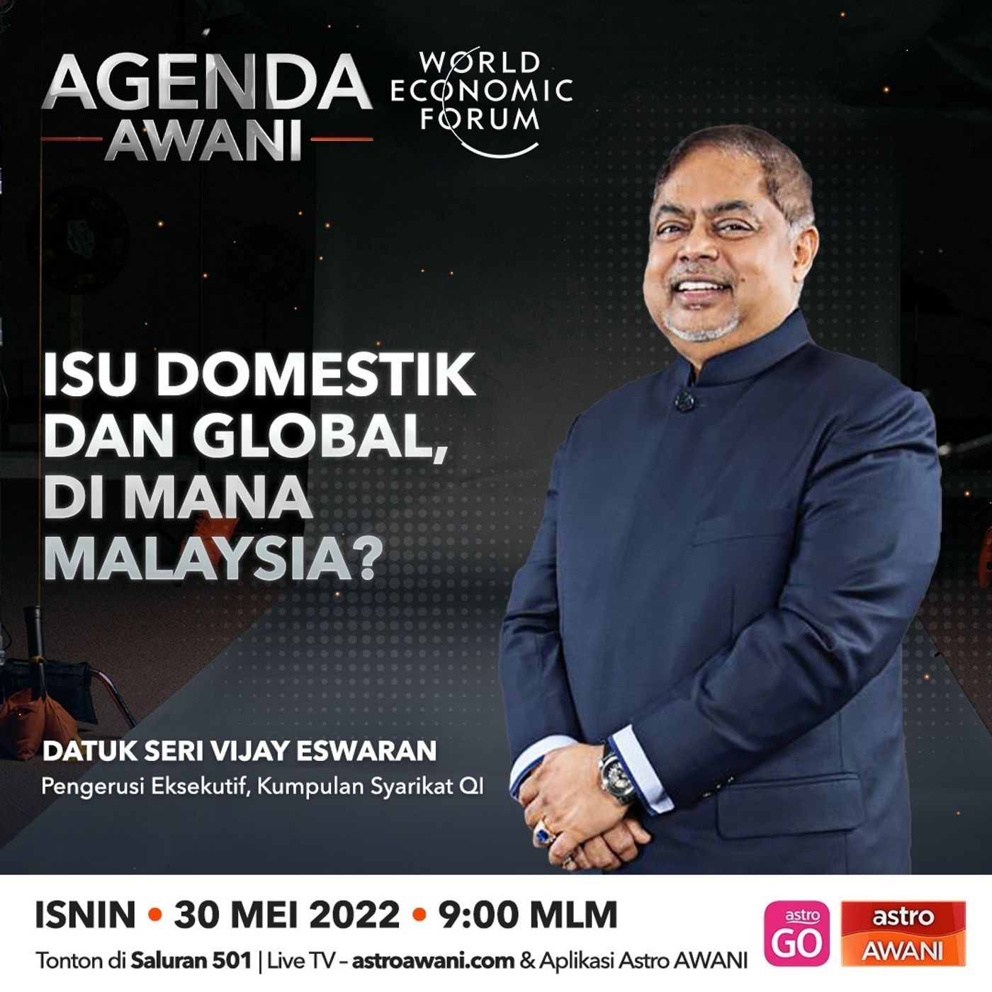 Agenda AWANI: Isu Domestik Dan Global, Di Mana Malaysia? episode artwork