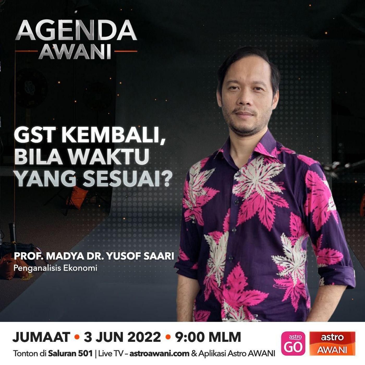 Agenda AWANI: GST kembali, bila waktu yang sesuai? episode artwork