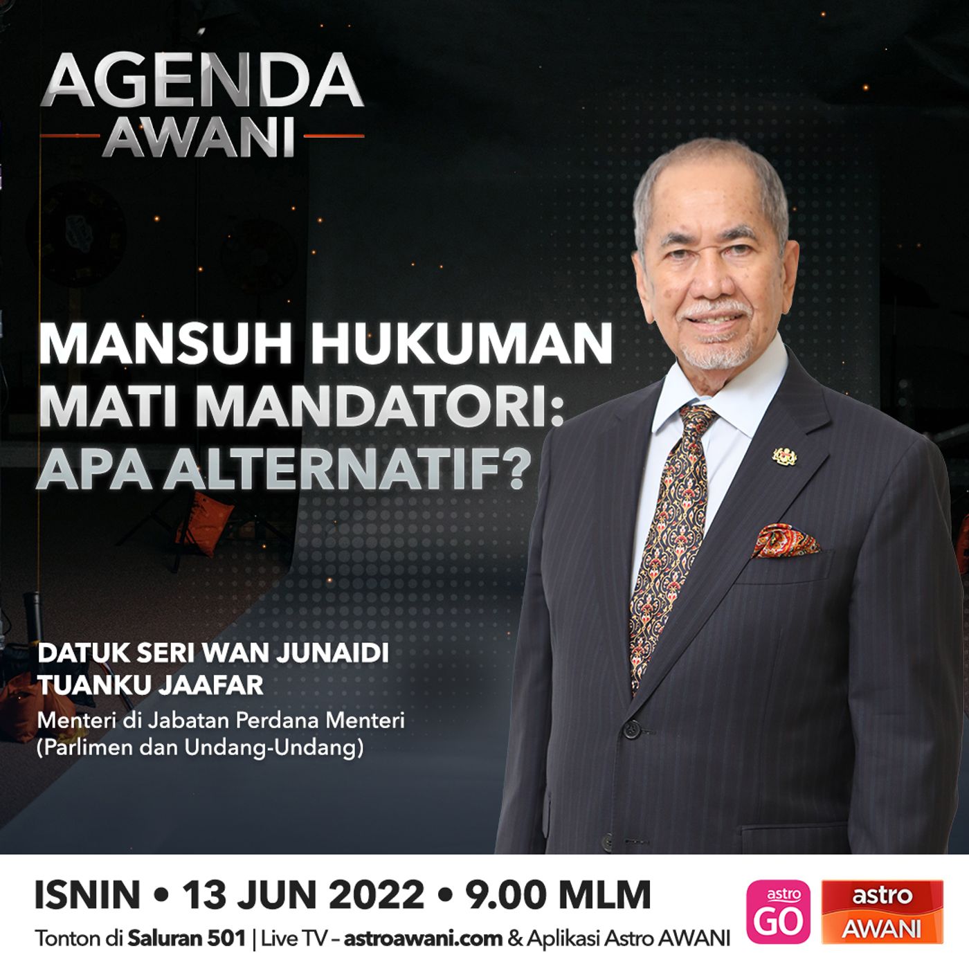 Agenda AWANI: Mansuhkan Hukuman Mati Mandatori: Apa alternatif? episode artwork