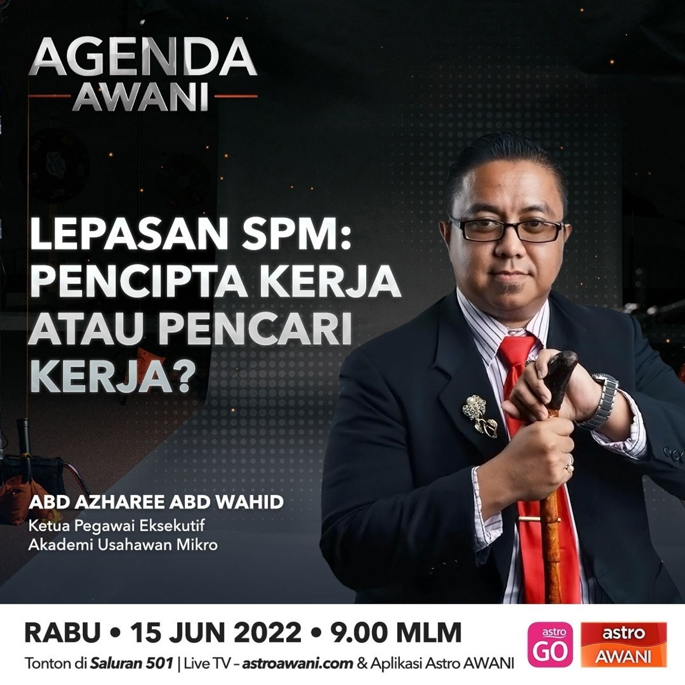 Agenda AWANI: Lepasan SPM | Pencipta Kerja Atau Pencari Kerja? episode artwork