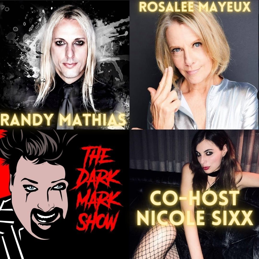 209 Stitched Up Heart bassist Randy Mathias and Rosalee Mayeux – The Dark Mark Show – Podcast