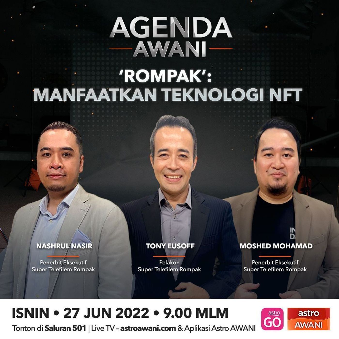Agenda AWANI: 'Rompak' | Manfaatkan Teknologi NFT episode artwork