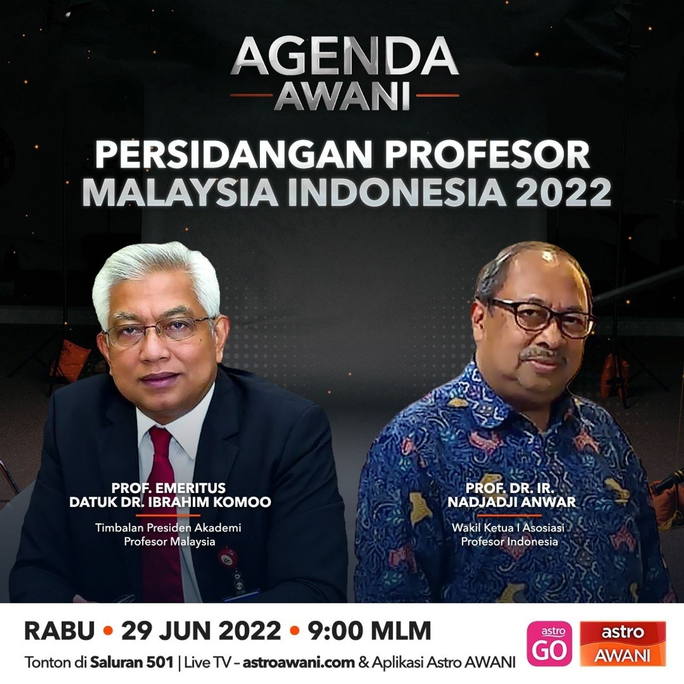 Agenda AWANI: Persidangan Profesor Malaysia Indonesia 2022 episode artwork