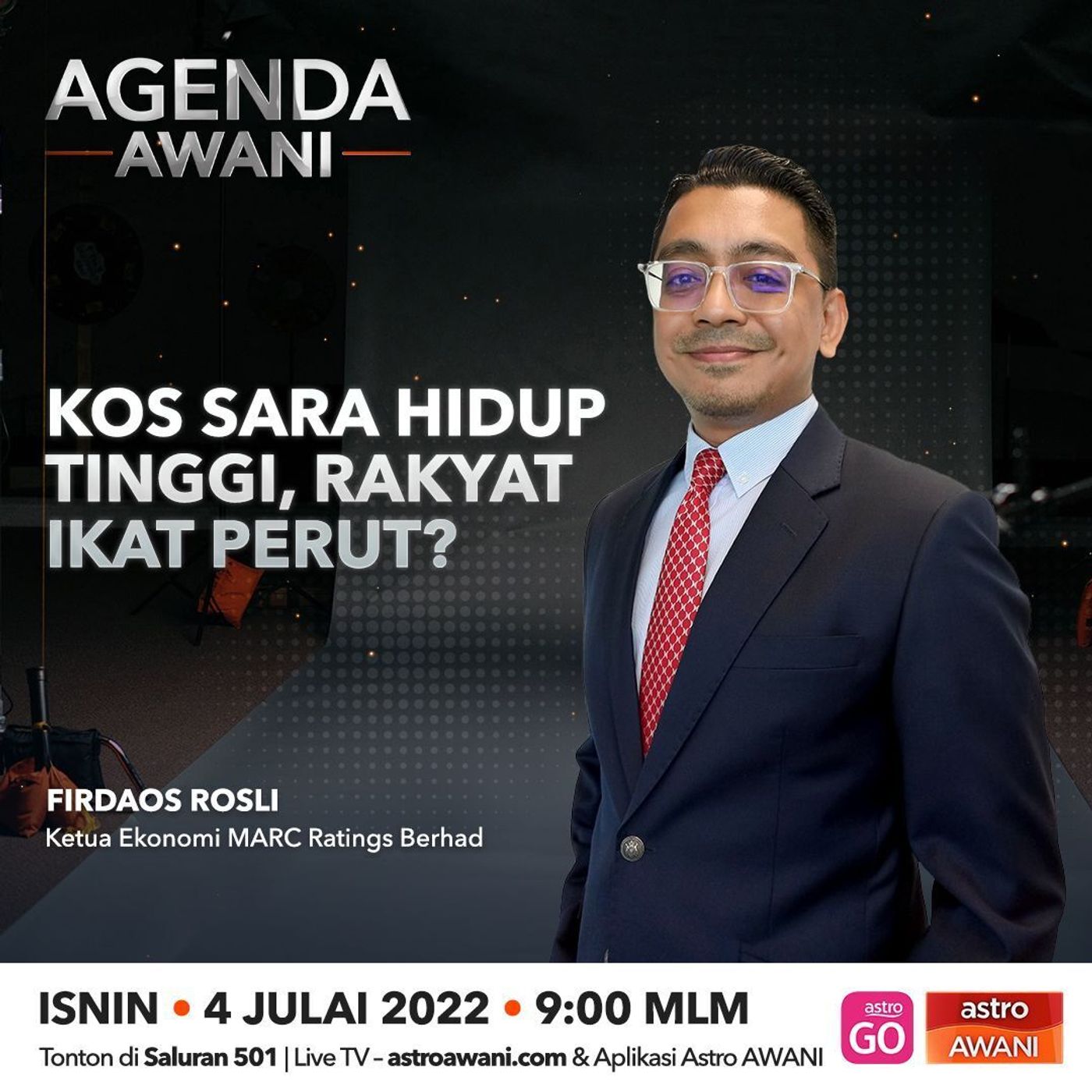 Agenda AWANI: Kos sara hidup tinggi, rakyat ikat perut ? episode artwork