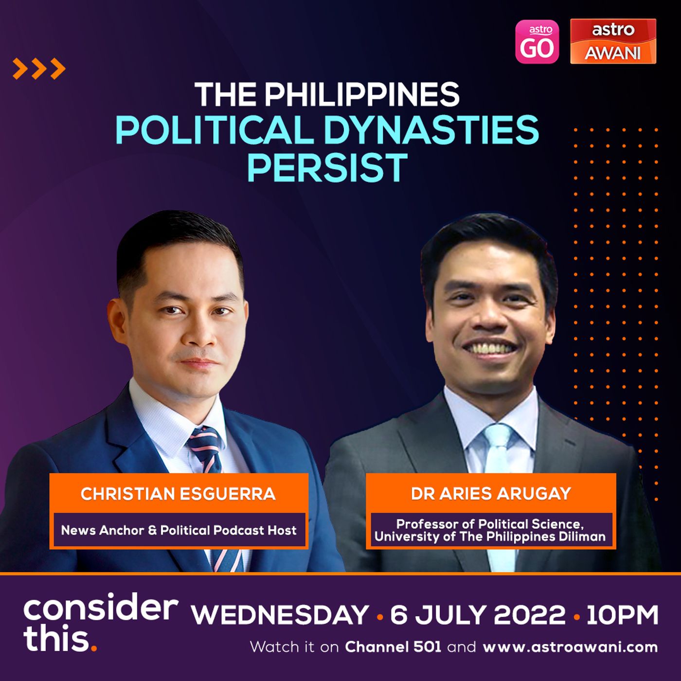 Consider This: The Philippines | Political dynasties persist episode artwork