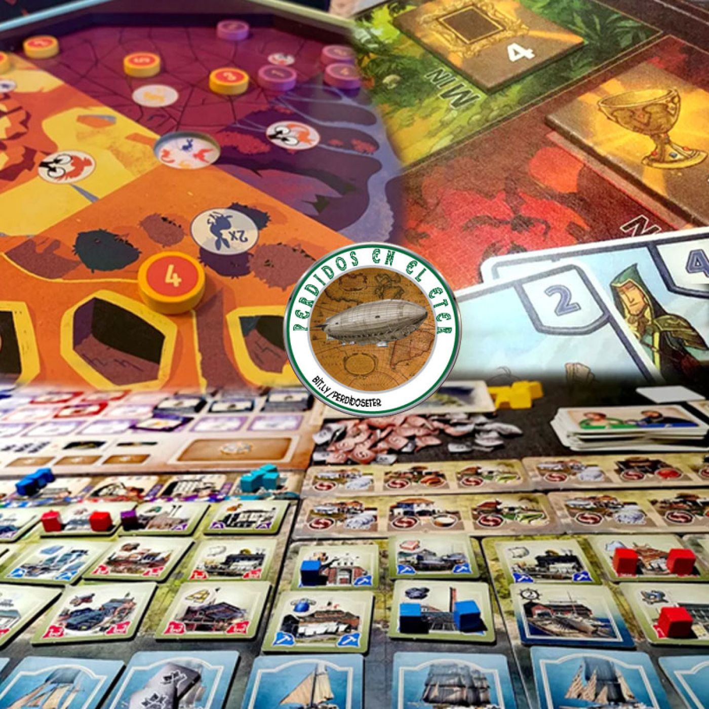 S20 Ep491: Perdidos En El Éter #491: Juegos de Mesa - Sonora, Treasure Hunter, Anno 1800 episode artwork