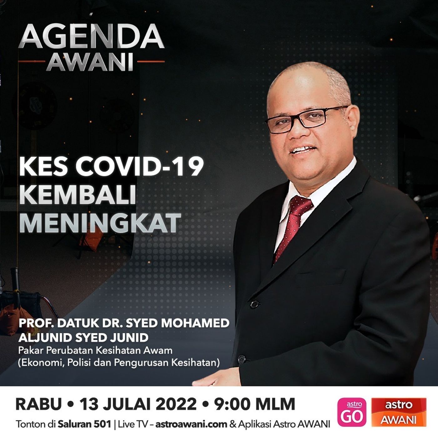 Agenda AWANI: Kes COVID-19 Kembali Meningkat episode artwork
