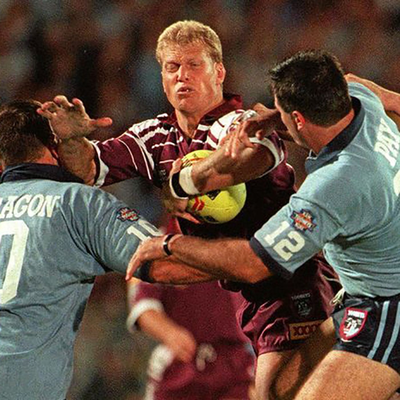 361: both Gary Larson and Andrew Johns on the Breakfast Show this morning. Post Origin episode artwork