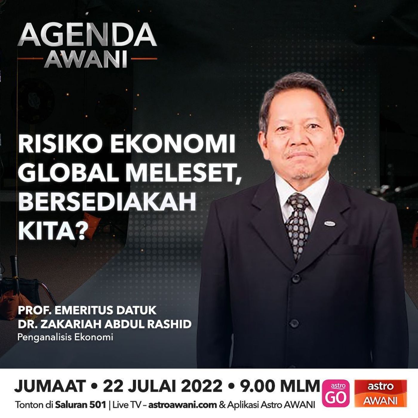 Agenda AWANI: Risiko ekonomi global meleset, bersediakah kita? episode artwork