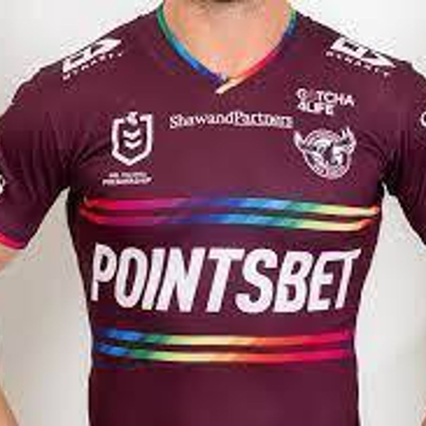 Damien Nable and his famous rugby league family episode artwork