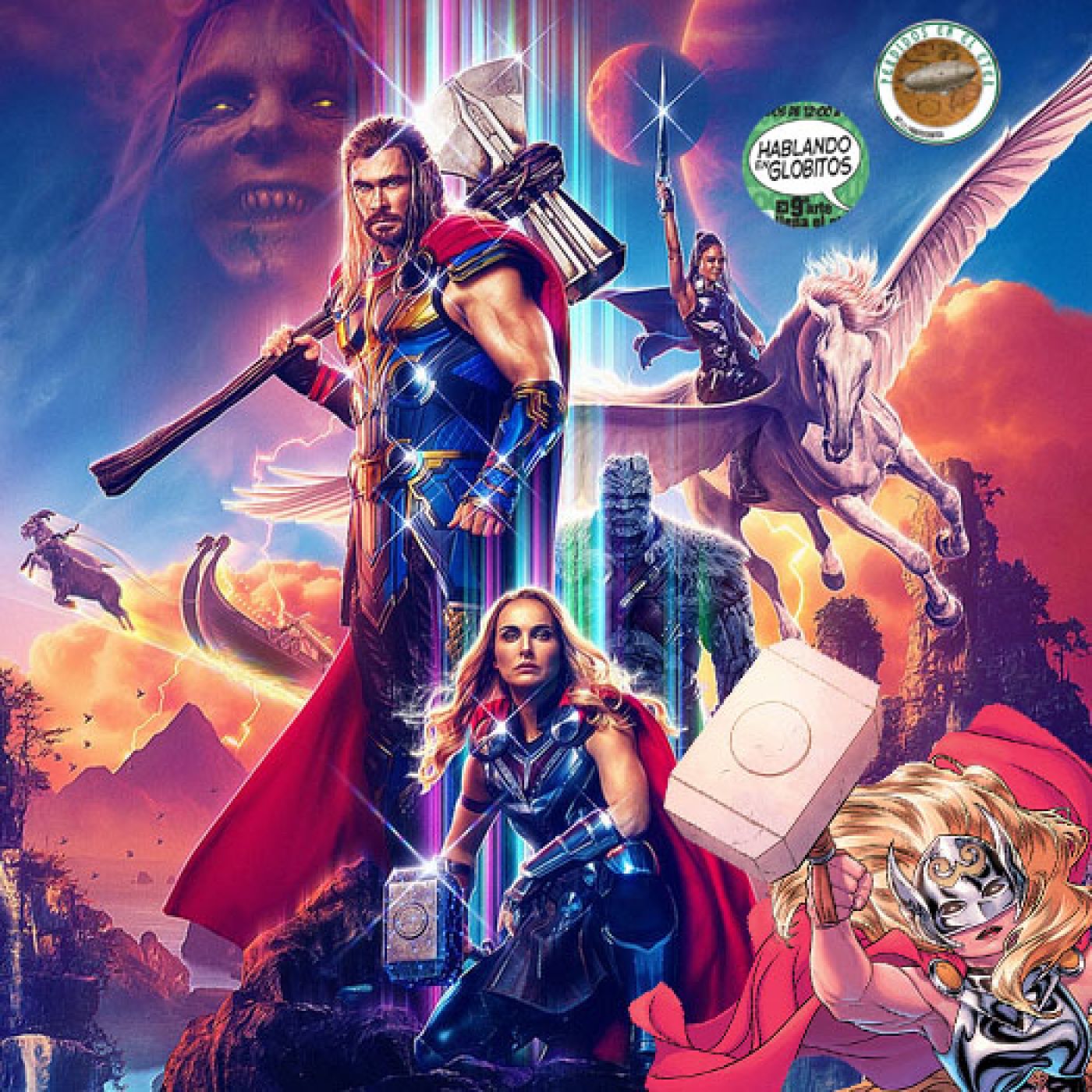 S20 Ep494: Perdidos En El Éter #494: Thor - Love and Thunder y Thor Vol. 4 (Comics) episode artwork