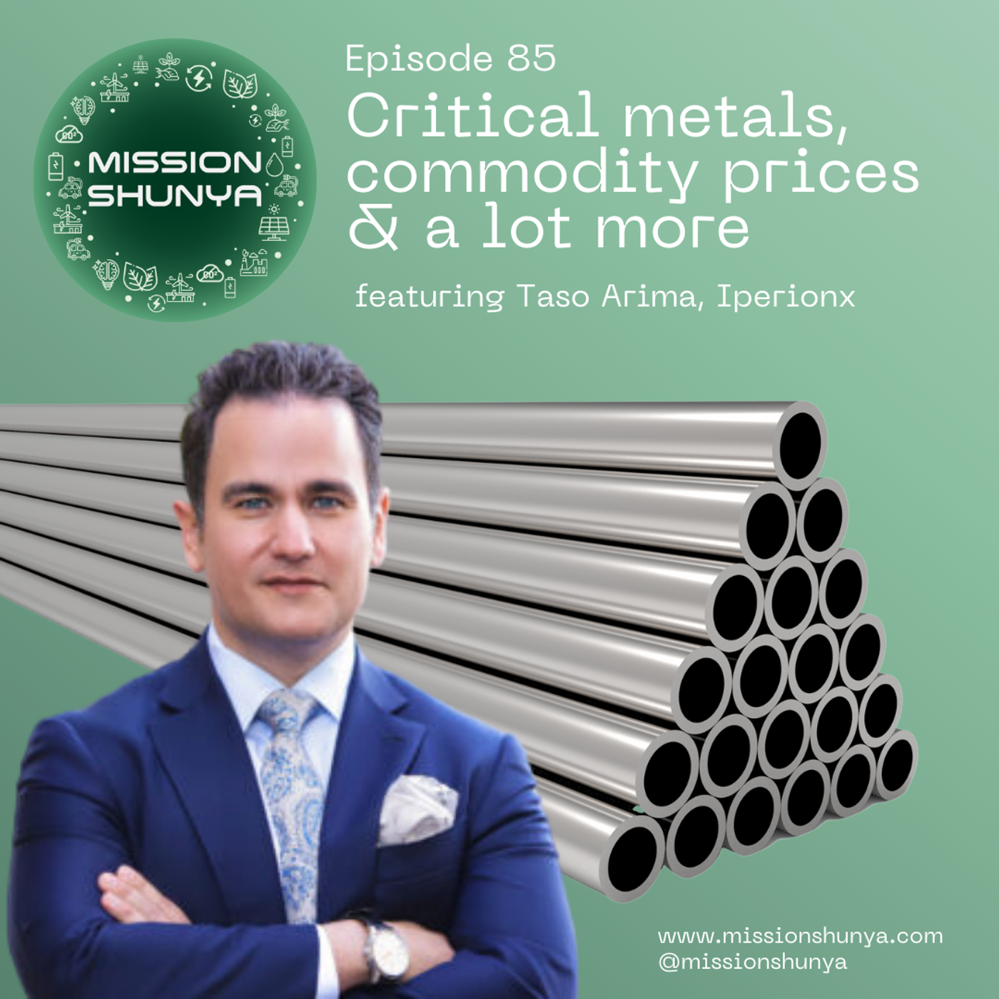 85: Critical metals, commodity prices & a lot more ft. Taso Arima, IperionX