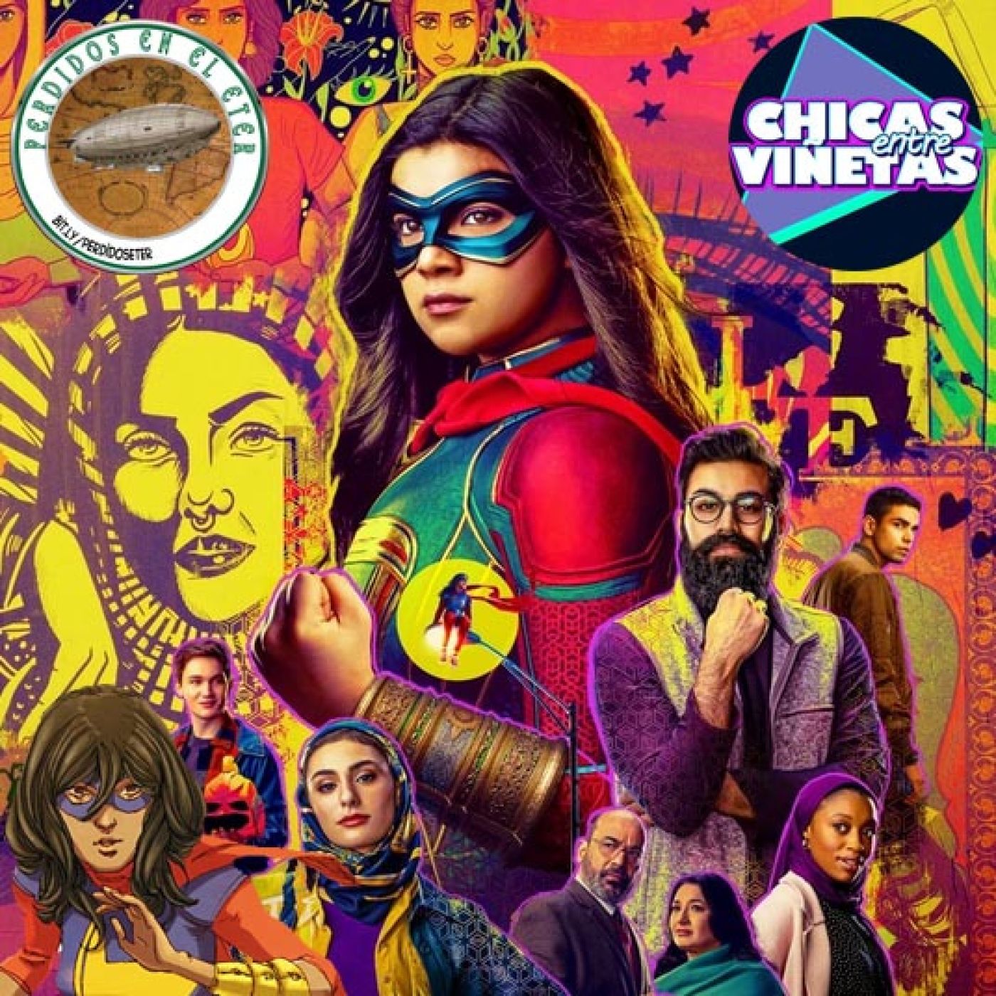 S20 Ep495: Perdidos En El Éter #495: Ms. Marvel (TV y Comics) episode artwork
