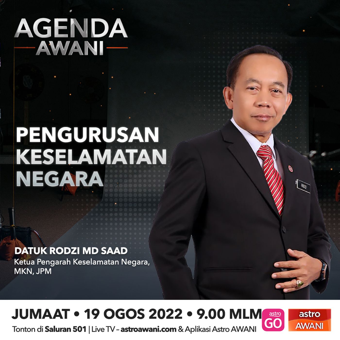 Agenda AWANI: Pengurusan Keselamatan Negara episode artwork