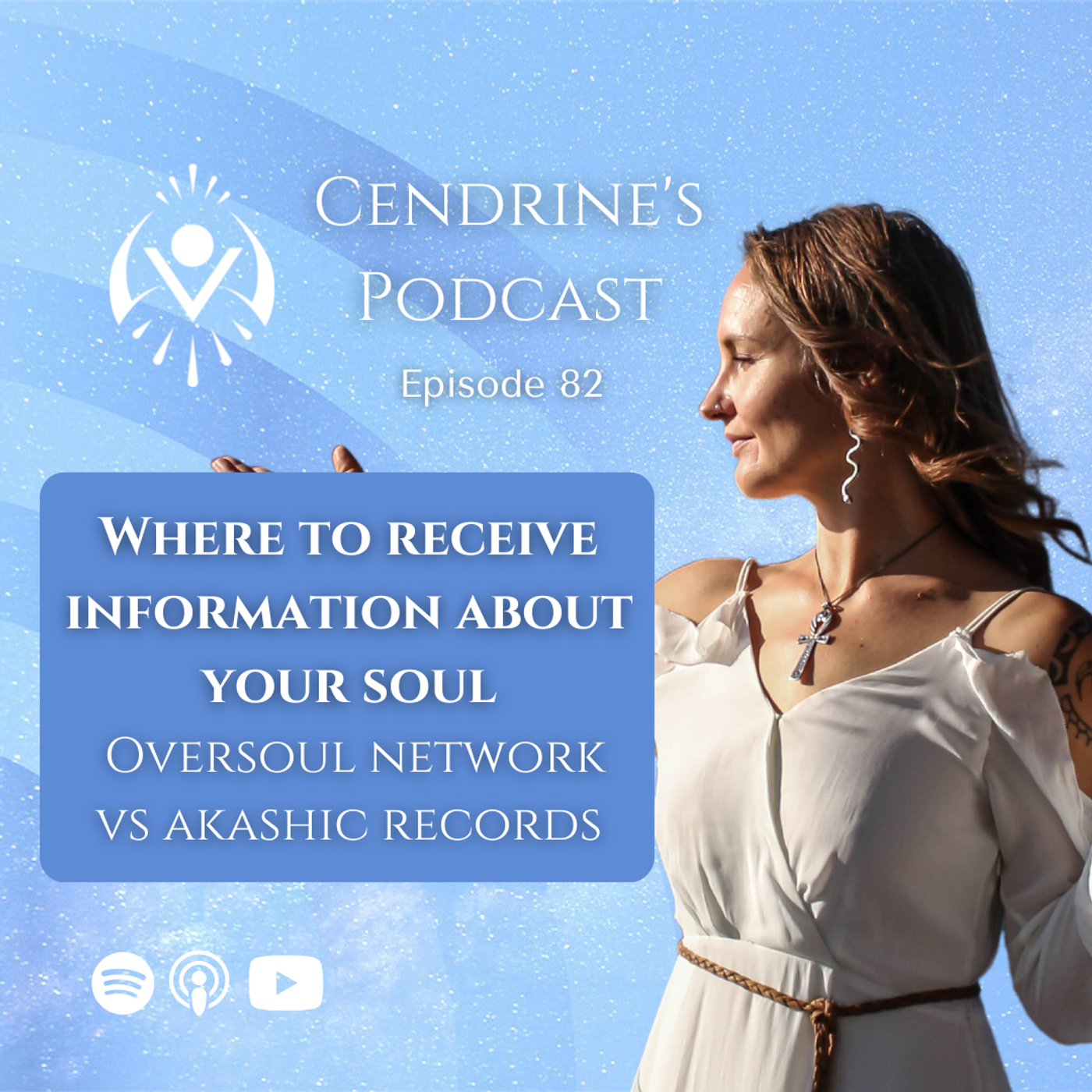 82 | Where to receive high frequency information about your soul -  It’s not the akashic records! episode artwork