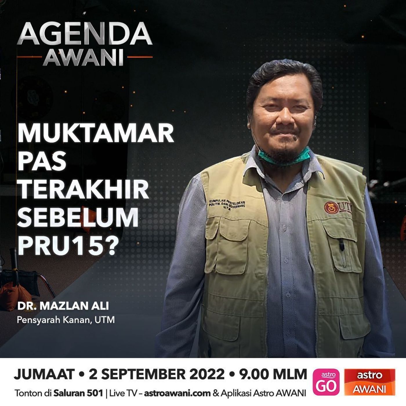 Agenda AWANI: Muktamar PAS terakhir sebelum PRU15? episode artwork