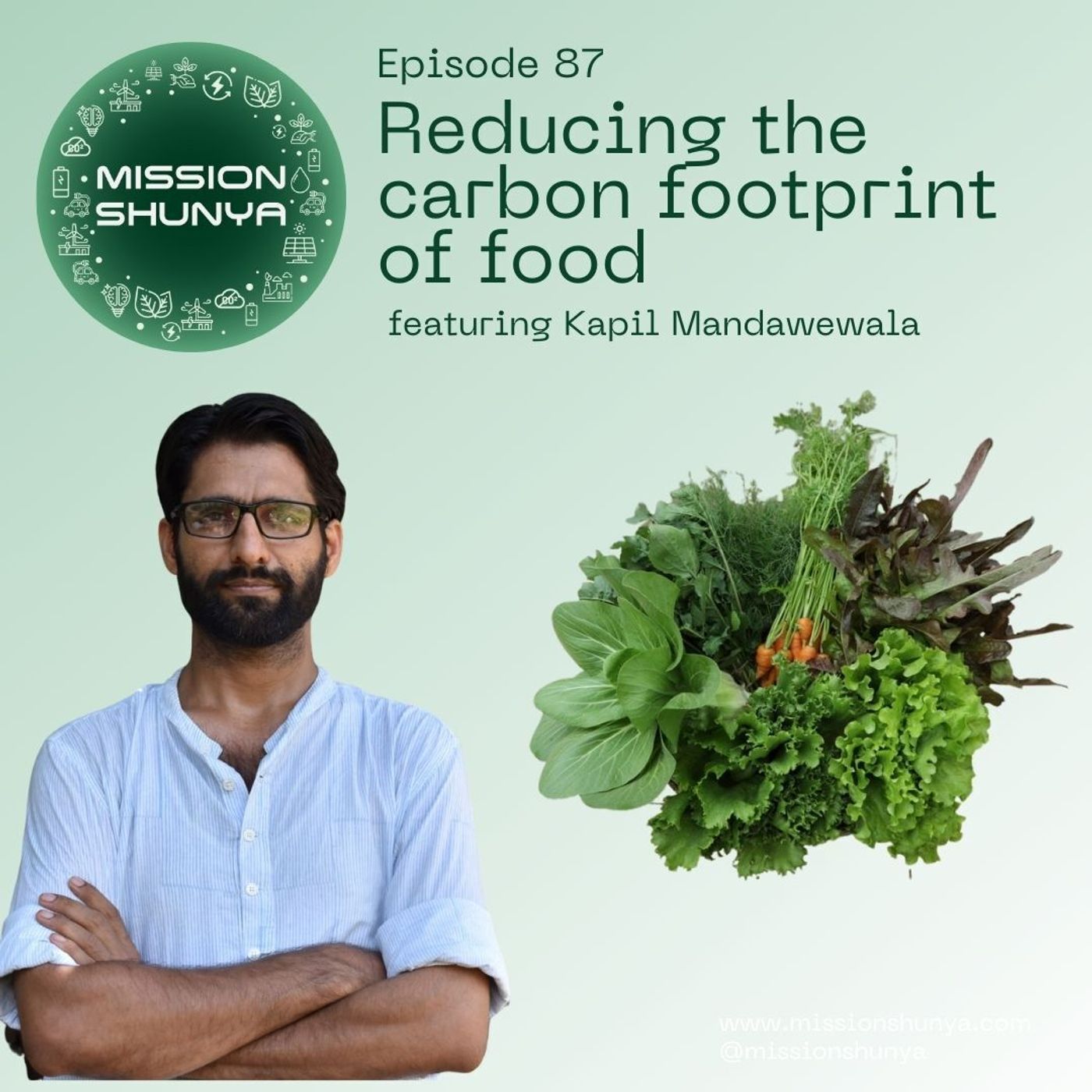 87: Reducing the carbon footprint of food ft. Kapil, Edible Routes