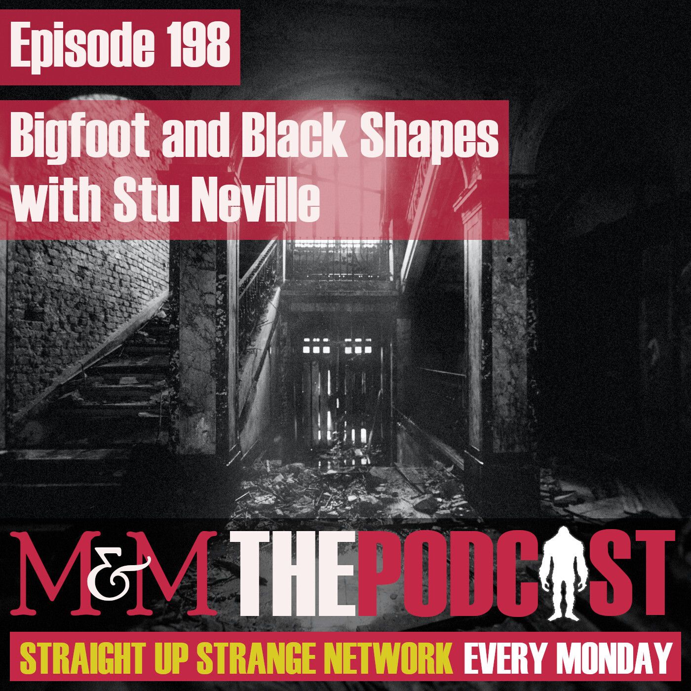 Mysteries and Monsters: Episode 198 Bigfoot and Black Shapes with Stu Neville