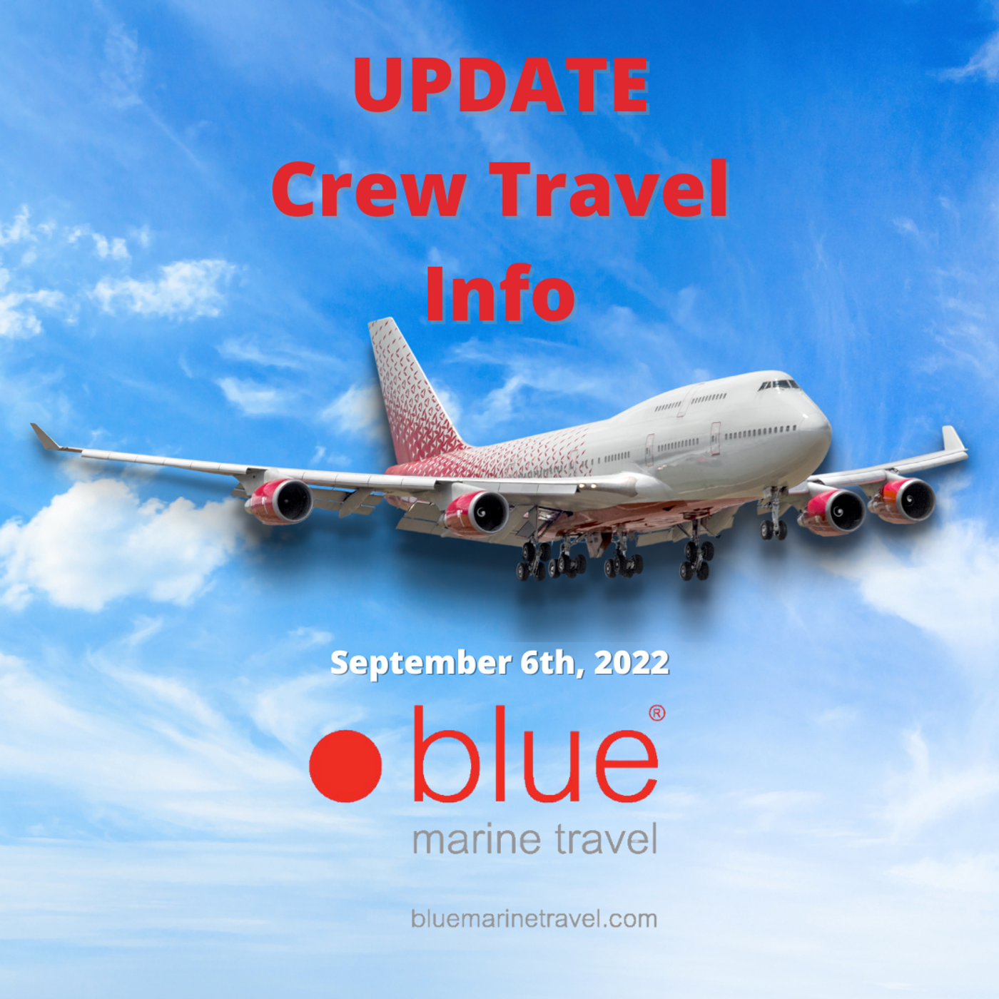 Crew Travel with Lee Harris: September 6, 2022