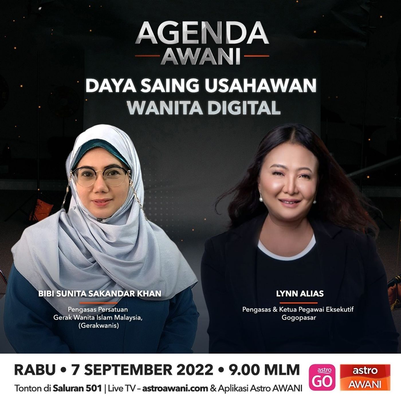 Agenda AWANI: Daya saing usahawan wanita digital episode artwork