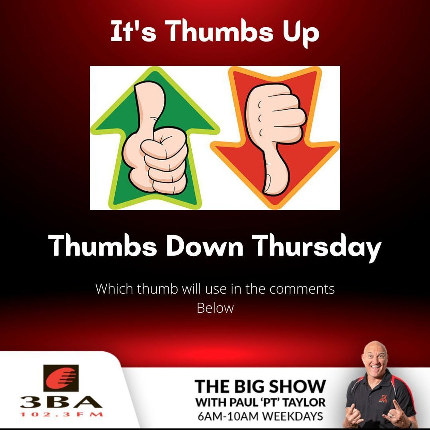 823: Facebook Feature - Thumbs Up Thumbs Down Thursday episode artwork