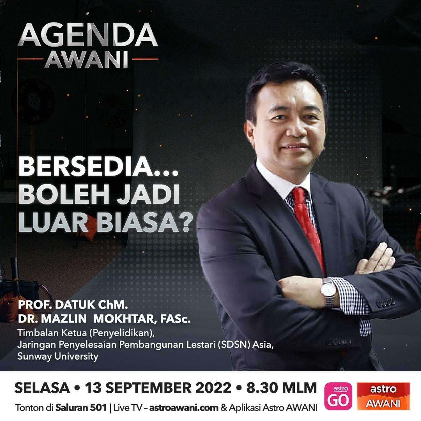 Agenda AWANI: Bersedia...boleh jadi luar biasa? episode artwork