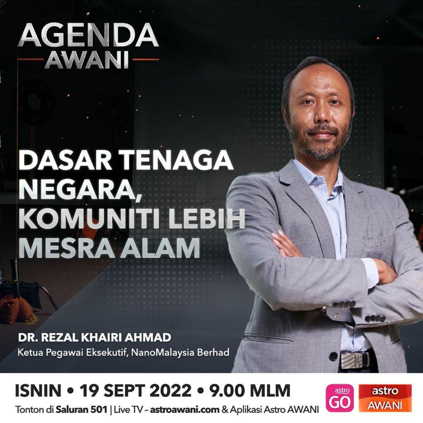 Agenda AWANI: Dasar Tenaga Negara, Komuniti Lebih Mesra Alam episode artwork