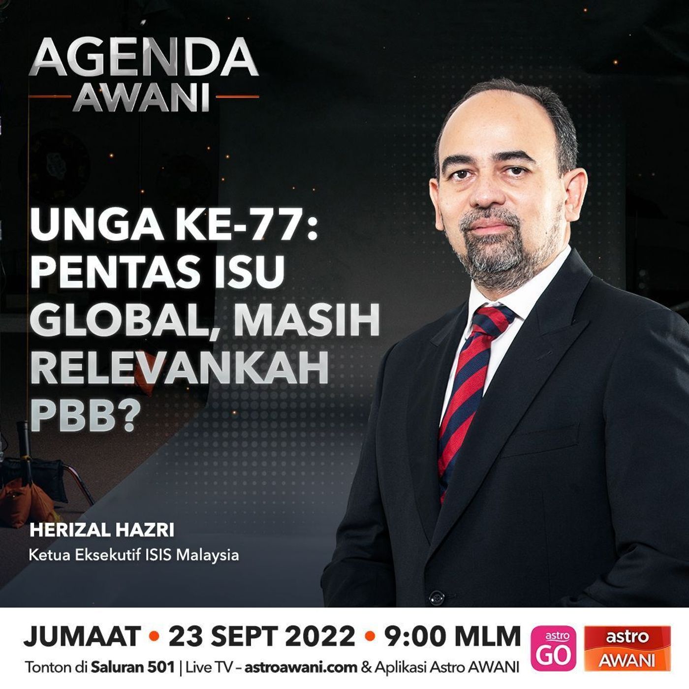 Agenda AWANI: UNGA ke-77 | Pentas isu global, masih relevankah PBB episode artwork
