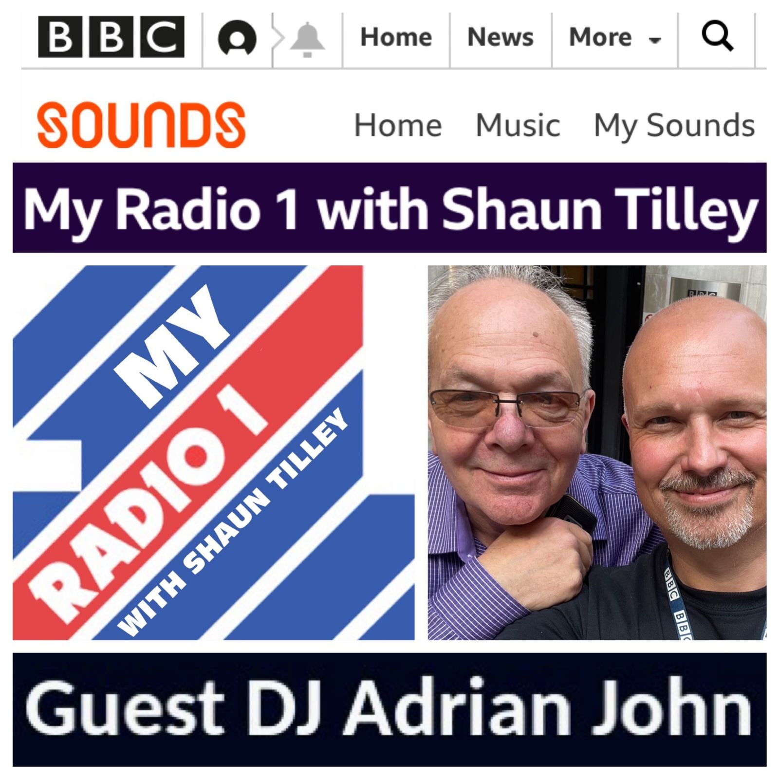 My Radio 1 Podcast (BBC) / My Radio 1 With Shaun Tilley and Adrian John