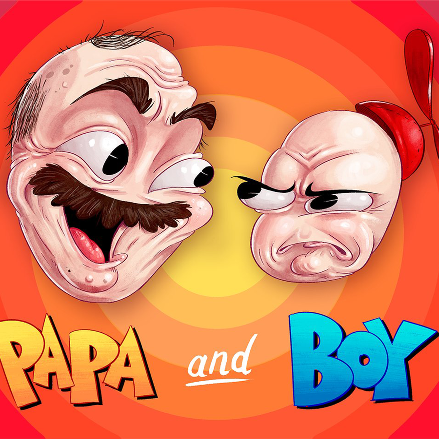 S9 Ep269: Check out our cartoon show "Papa and Boy" - Out Now episode artwork
