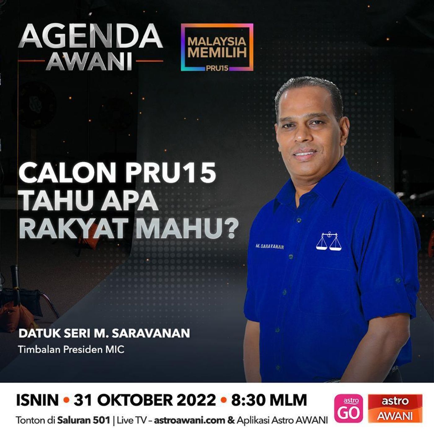 Agenda AWANI: Calon PRU15 tahu apa rakyat mahu? episode artwork