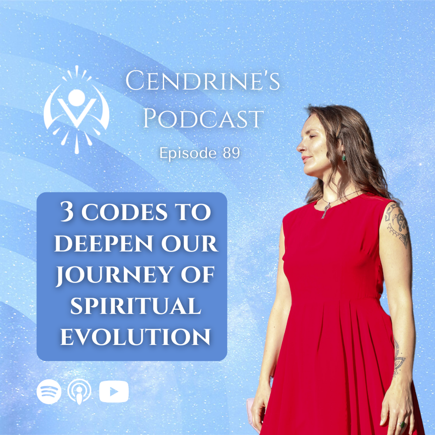 89 | 3 codes to deepen our journey of spiritual evolution & ascension episode artwork