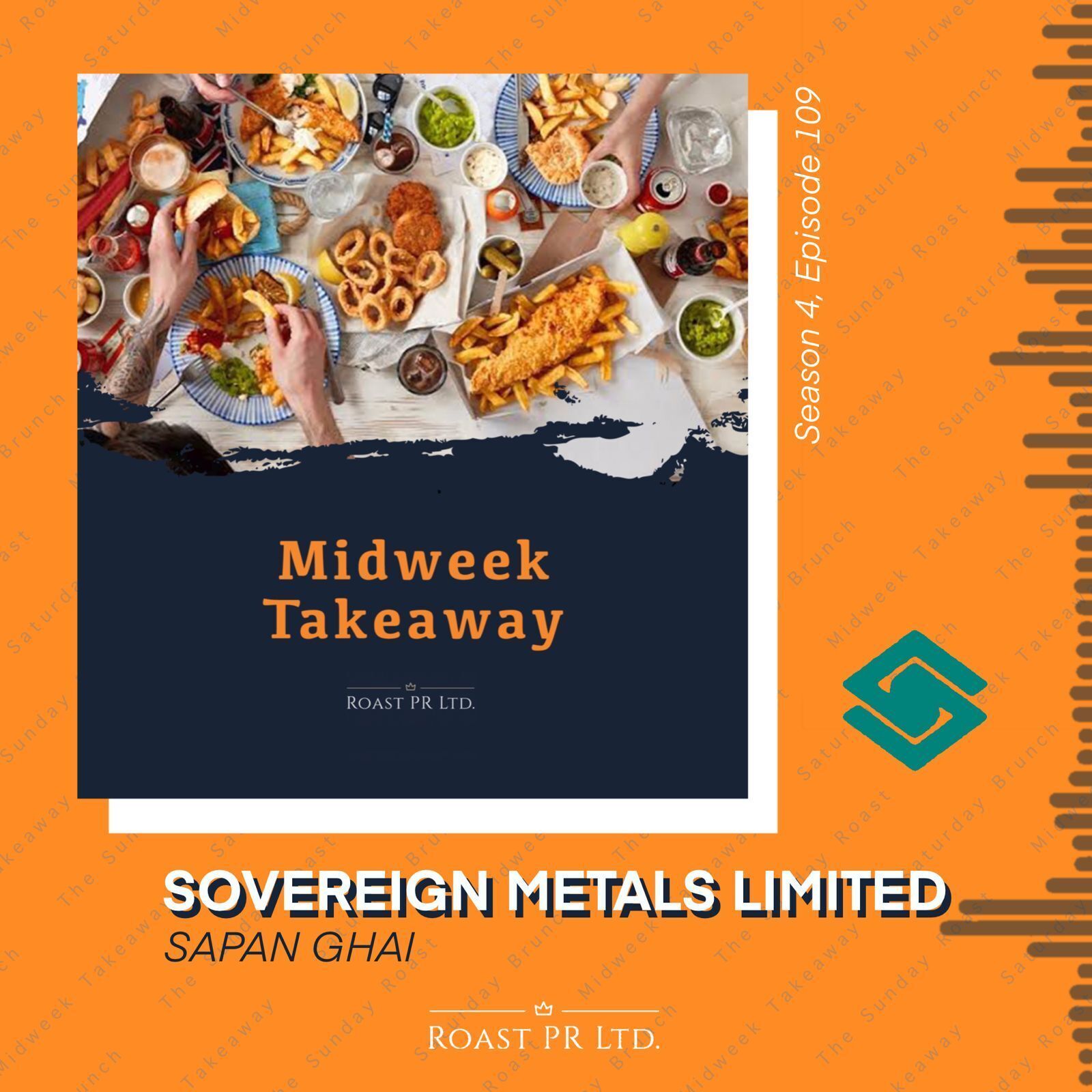 S4 Ep112: Midweek Takeaway with Sapan Ghai, Chief Commercial Officer of Sovereign Metals Limited (AIM:SVML) episode artwork