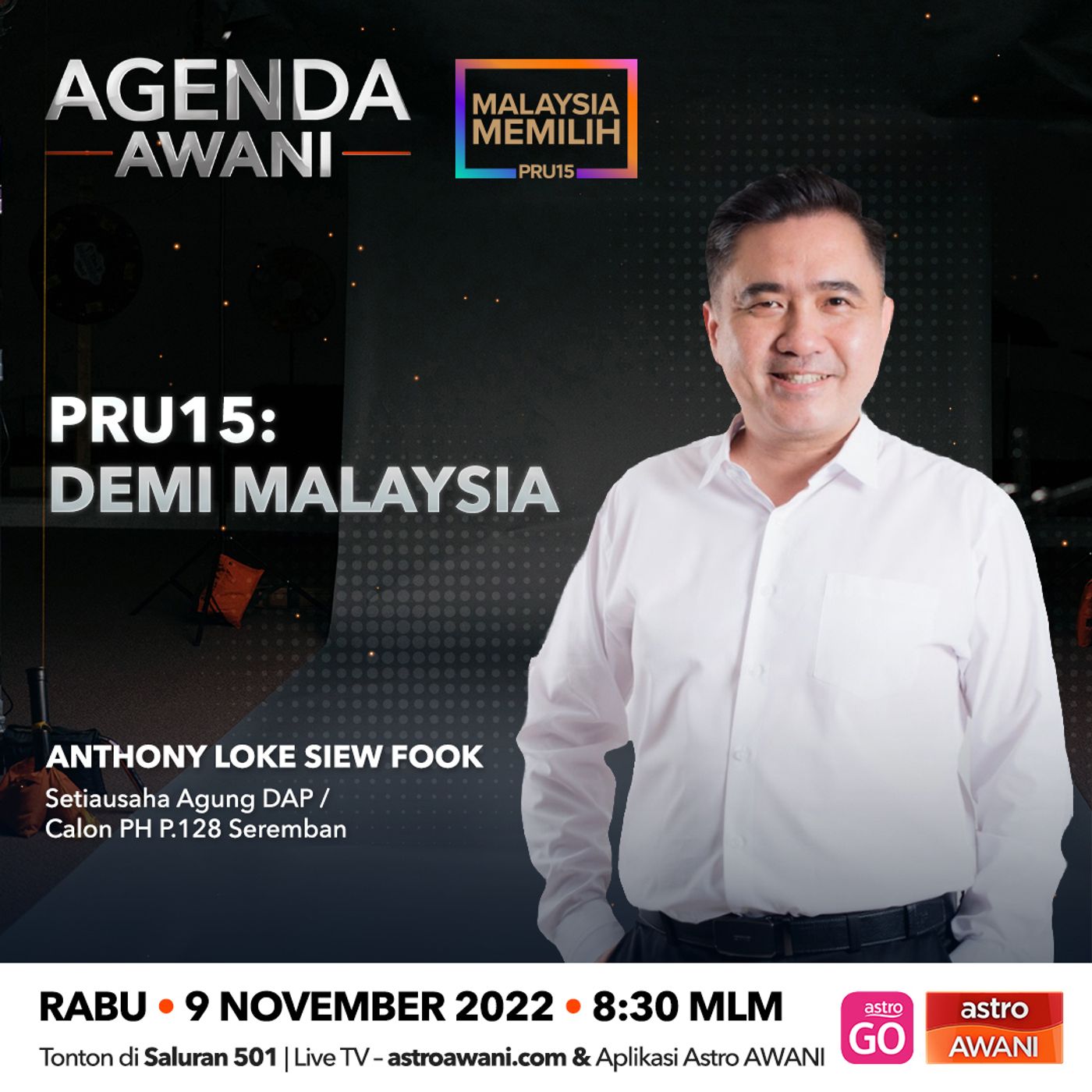 Agenda AWANI: PRU15 | Demi Malaysia episode artwork