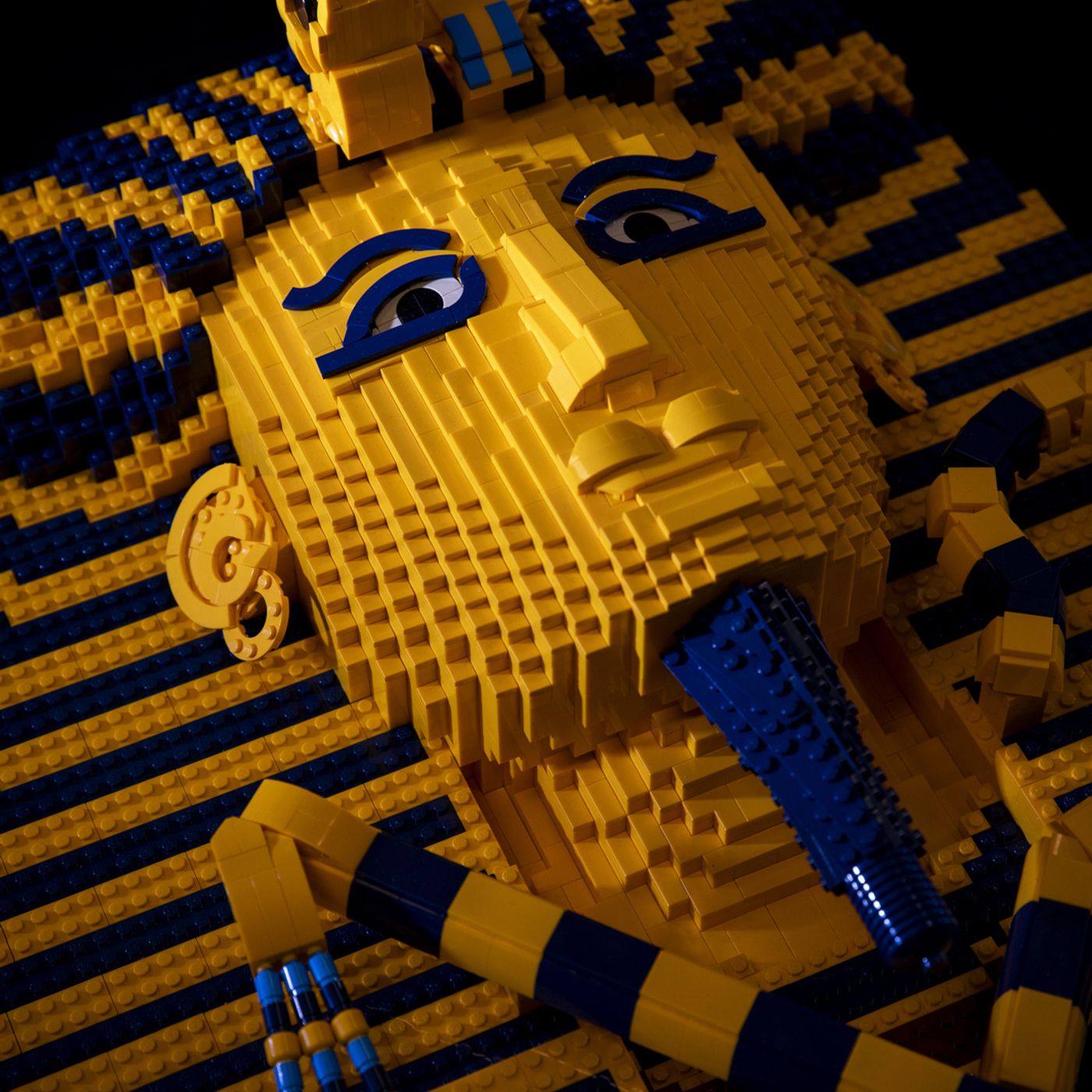 35: Lego Tutankhamun and Lego in a museum context with The Brickman